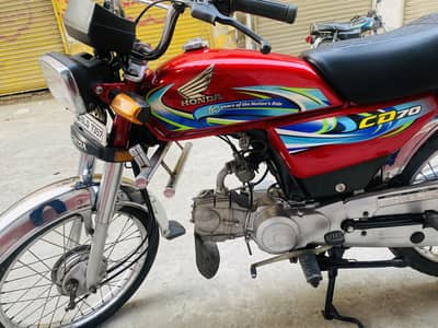 Honda CD 70 23/24 look like new