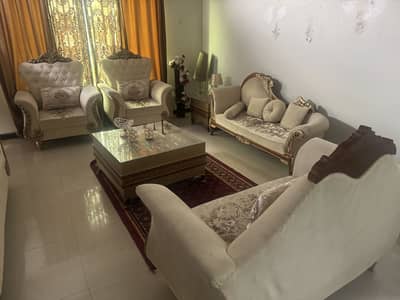 Sofa and table