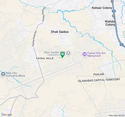 5 Marla Top Location Investor Rate Plot In Front Of Glow Garden