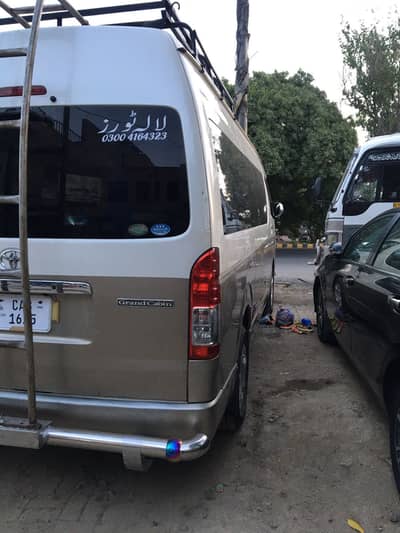 Toyota hiace grand cabin 224 for rent