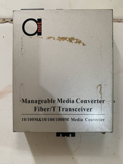 A-Net 10/100/1000M Fiber Media Converter for Sale