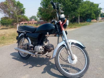 Pak Hero 70 2017, Black, Sealed Engine, Narowal 48000
