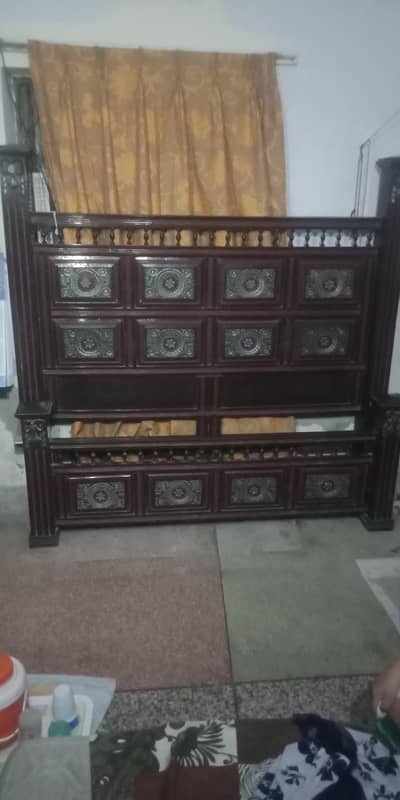 Bed and Dressing Table