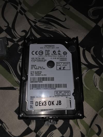 Laptop Hard Disk 500GB 5400 RPM