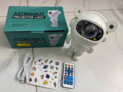 Astronaut Projector Night Light with Remote Control