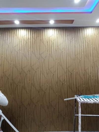Wallpaper,pvc panel,wood&vinyl floor,kitchen,led rack,ceiling,blind