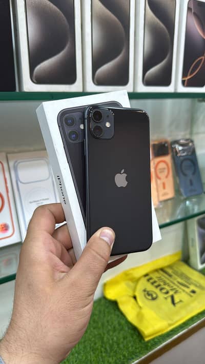 Iphone 11 jv 88% 64gb with box