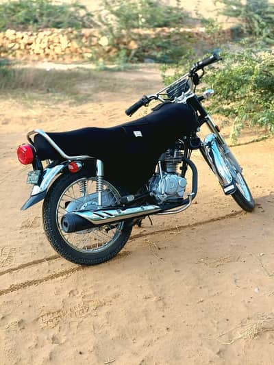 Honda CG 125 Black Color For Sale