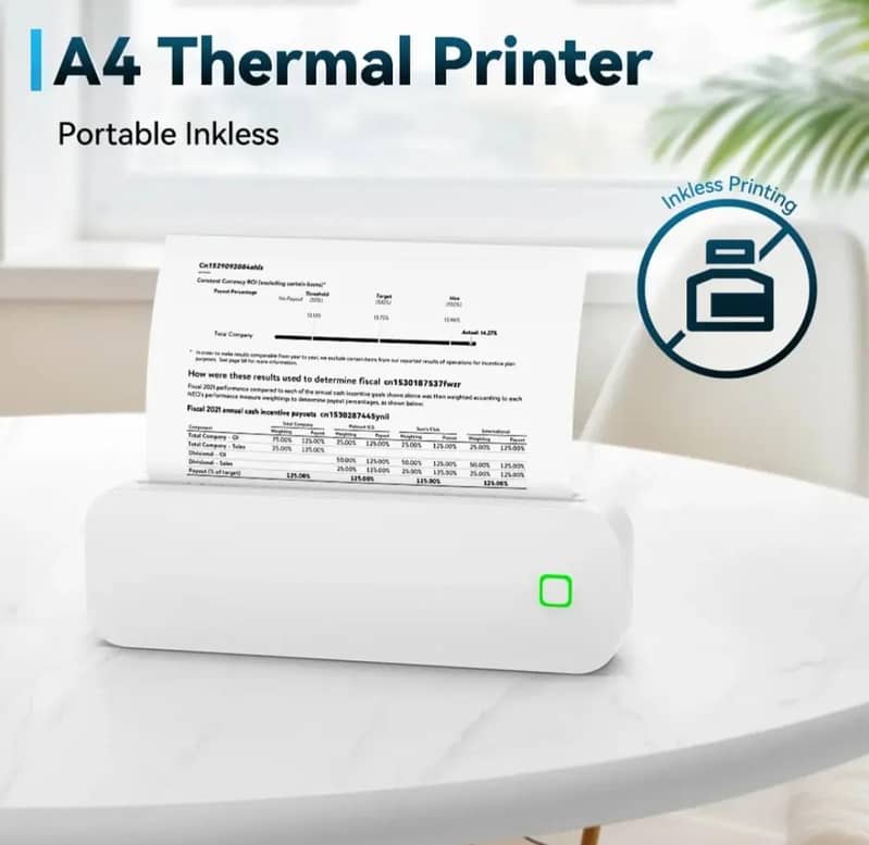 Portable Mini A4 Printer 1