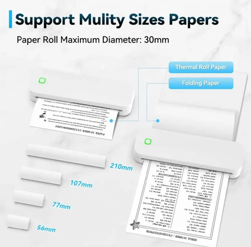 Portable Mini A4 Printer 3
