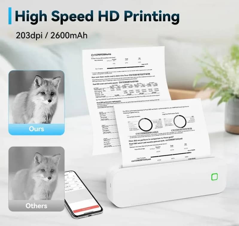 Portable Mini A4 Printer 6