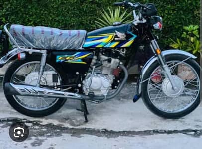 HONDA CG 125 BLACK