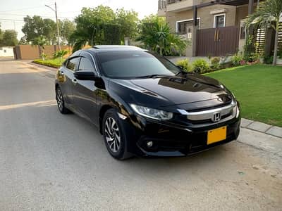 Honda Civic VTi Oriel Prosmatec 2018 (Red Meter) In Immaculate