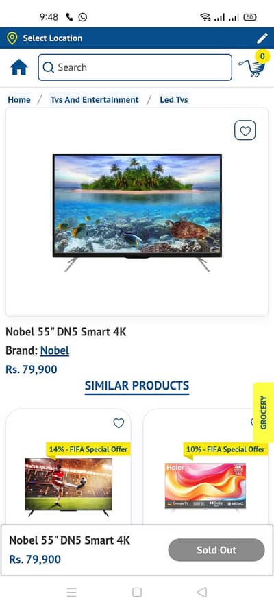 apni smart led tv hamay sale kray 03227961655