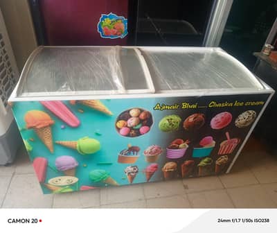 waves double door freezer 10 / 9 good working urgent sale