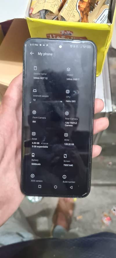 Infinix Hot 12 03015826327