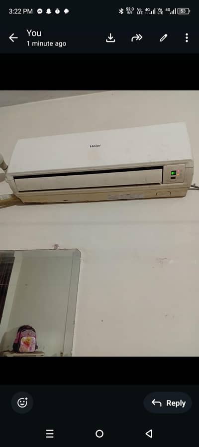haier 1 ton used condition