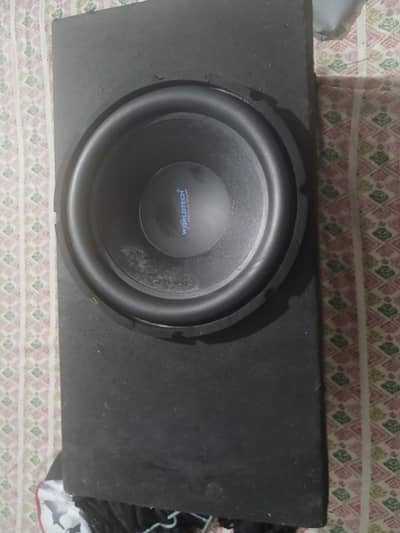 Amplifier And Boofer For Car