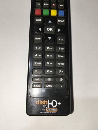 Dish Tv Remote (Dish HD+)