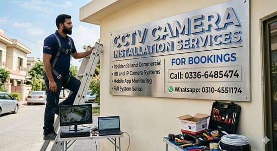 Professional CCTV Camera Installation Services - Best Rates