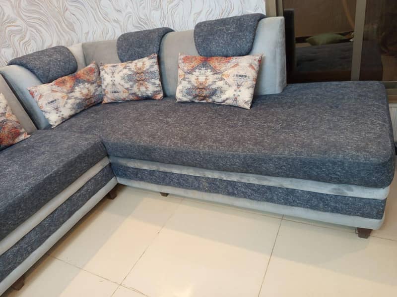 L shaped sofa set 1