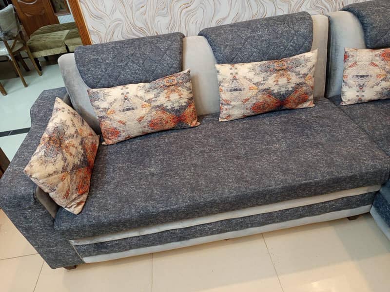 L shaped sofa set 7