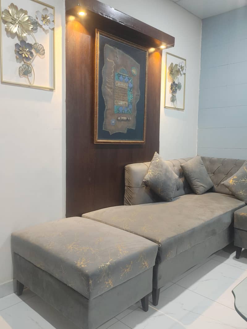 L shape sofa 3
