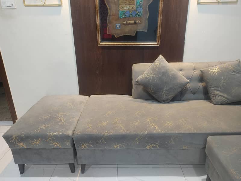 L shape sofa 6