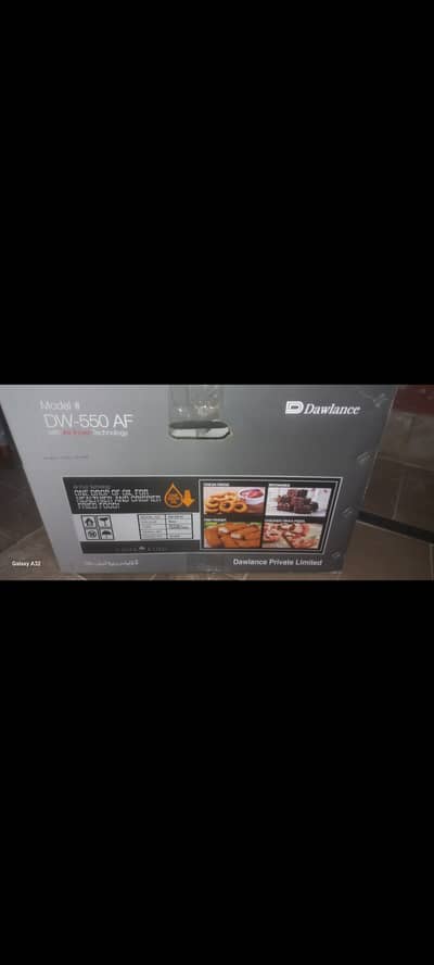 Dawlance air fryer microwave oven