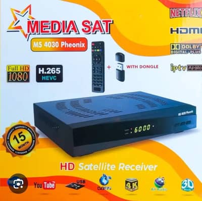 satellite reciever Media Sat 4030