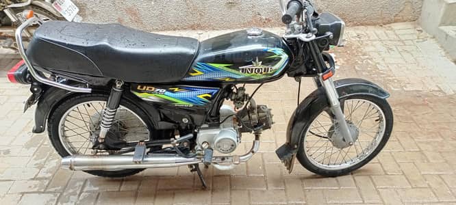 Unique 70 2025 model Karachi numbr