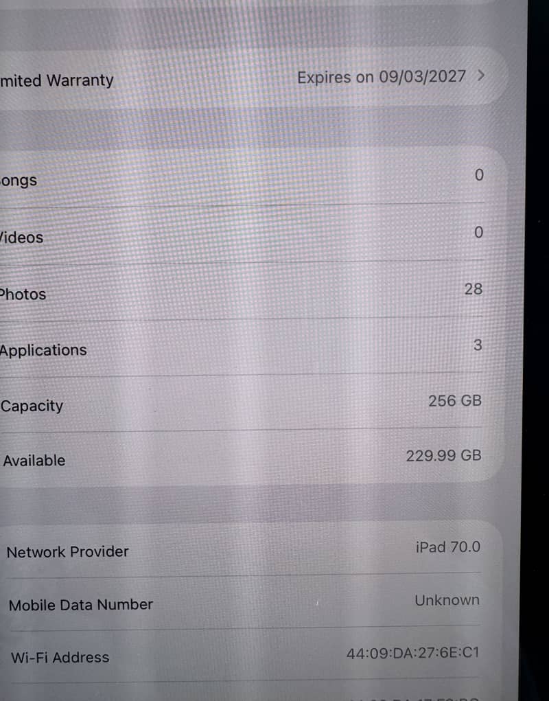 Ipad pro M5 11” 1