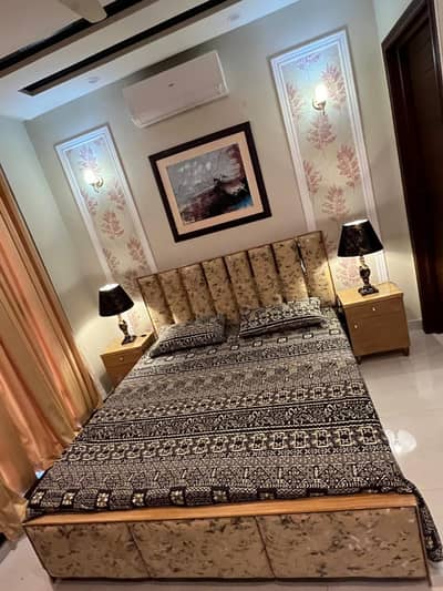 5 Marla Full Furnished House For Rant jinhha Black BahriaTowan Lahore