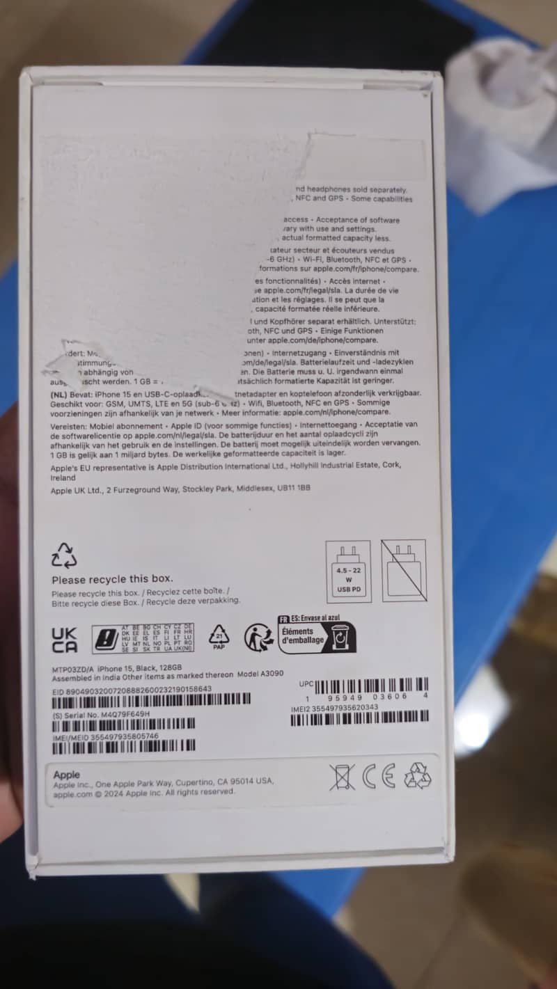 Apple Iphone 15 5