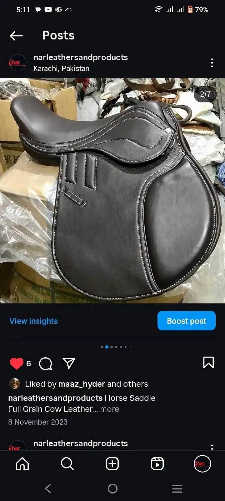 Horse Saddle — photo 3