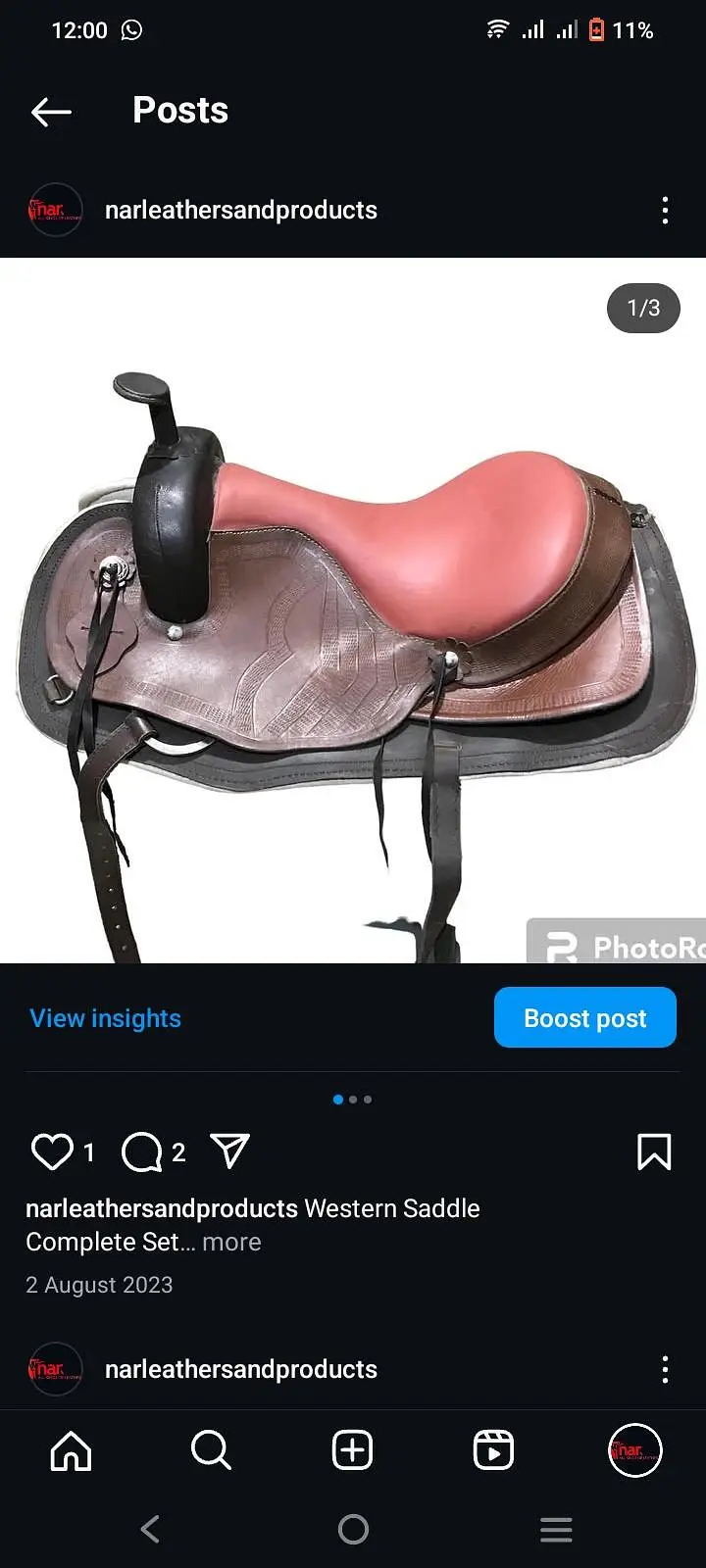 Horse Saddle — photo 7