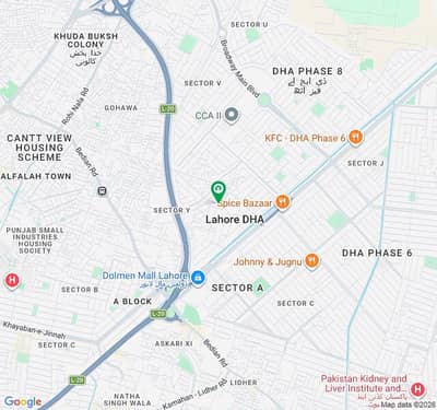 Residential Plot 2-Kanal For Sale In Dha Lahore Phase-8 Block-X