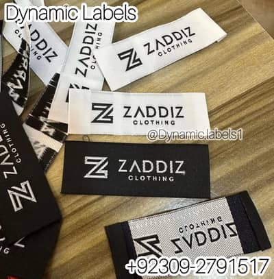 Brand Tags Clothing Tags Woven Tags Garment Labels Fabric Labels Tags
