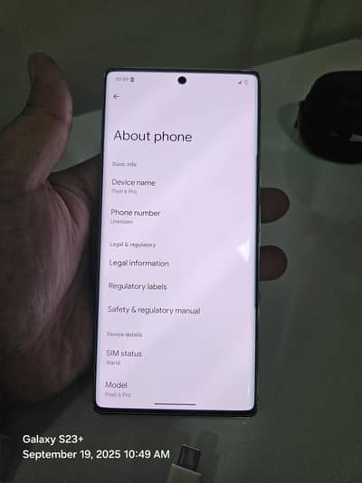 Google Pixel 6 Pro 512GB PTA Approved – Excellent Condition