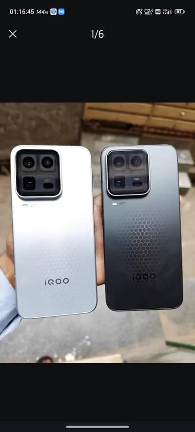Vivo iQOO 15 Ultra Grey 16GB/512GB | Dual SIM | Unused | Non-PTA