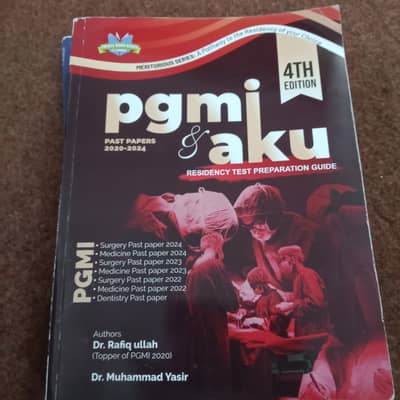 Pgmi surgery induction test books for sale