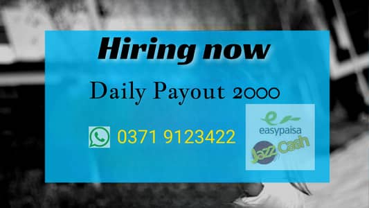 Typing work/ home base job
