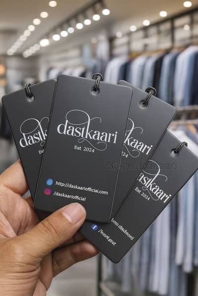 Tag Cards Brand Tags Stickers Zippers Bags Packaging Items Bags Labels