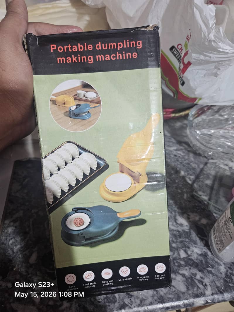 Portable Dumpling Maker Machine – New Condition | Kitchen Gadget 0