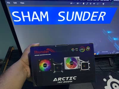 Thunder Arctic 120mm Aio With Temp Monitor Display