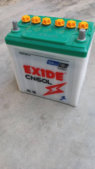 Exide battery 9 plates