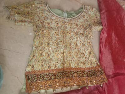 the bridal dress
