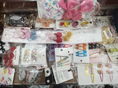 Hair accessories stock available