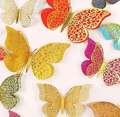 3D Butterfly  For Decoration