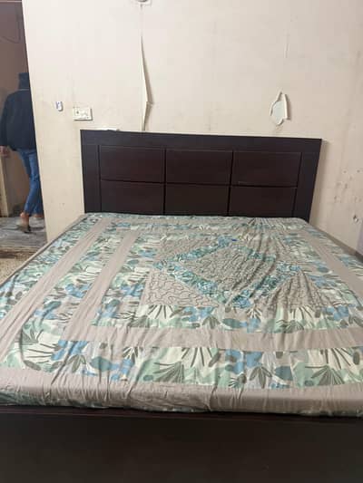 King Size bed with mattress for sale